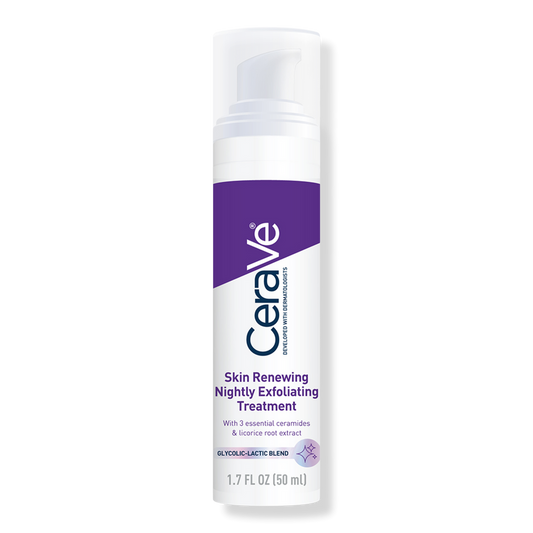 Skin Renewing Nightly Exfoliating Treatment, Anti-Aging Face Serum