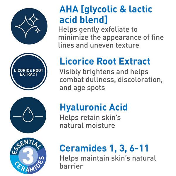 Skin Renewing Nightly Exfoliating Treatment, Anti-Aging Face Serum