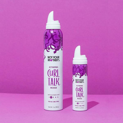 Travel Size Curl Talk Curl Activating Hair Mousse