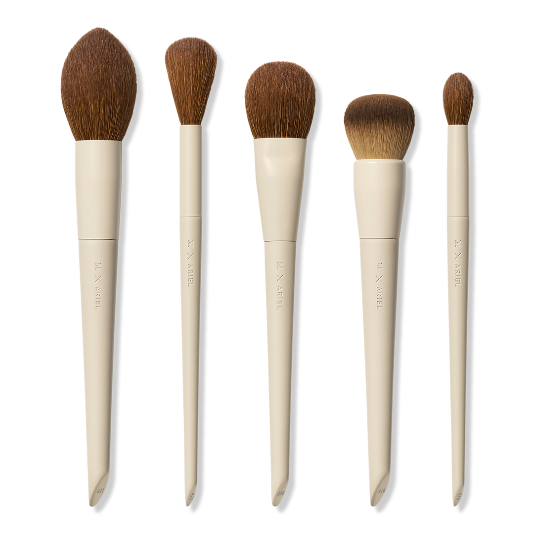 مجموعة فرش الوجه Morphe X Ariel Signature Face المكونة من 5 قطع