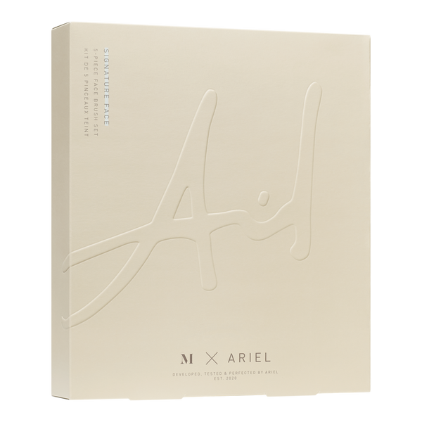 مجموعة فرش الوجه Morphe X Ariel Signature Face المكونة من 5 قطع