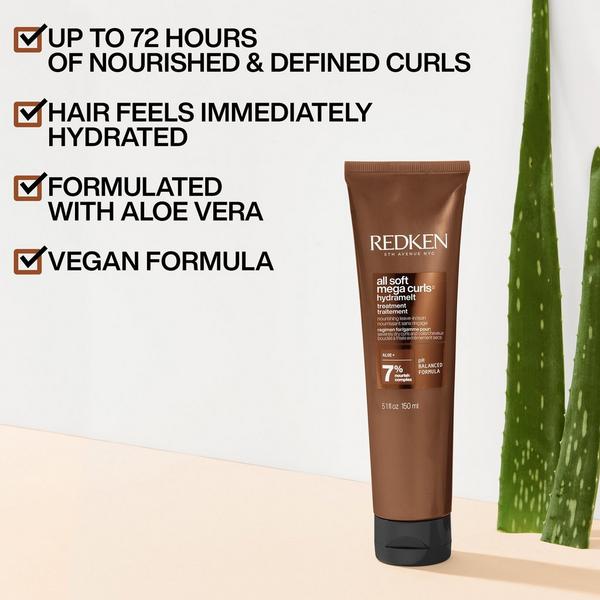 All Soft Mega Curls Hydramelt Leave-In Treatment