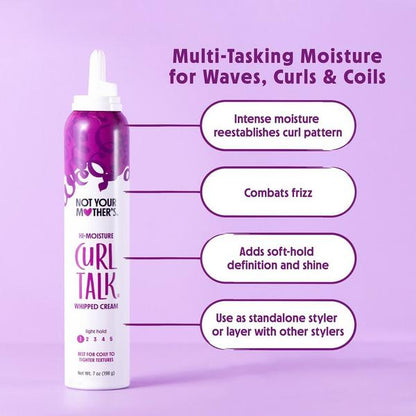 Curl Talk Hi-Moisture Whipped Cream
