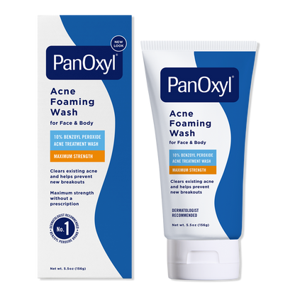 Acne Foaming Wash with 10% Benzoyl Peroxide