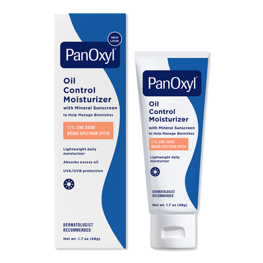 Oil Control Moisturizer with Broad Spectrum SPF 30 Mineral Sunscreen