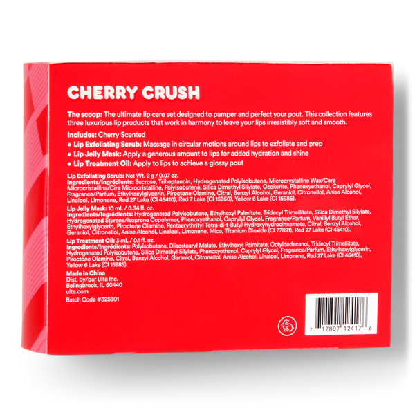 Cherry Crush Lip Treatment Kit