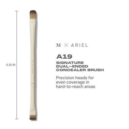 Morphe X Ariel A19 Signature Dual-Ended Concealer Brush