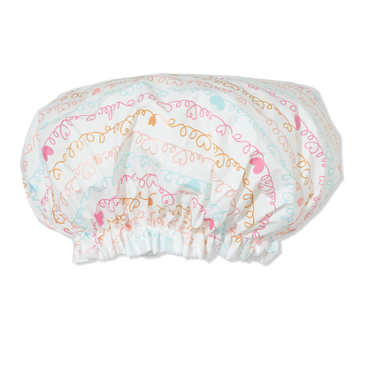 Shower Cap Hearts