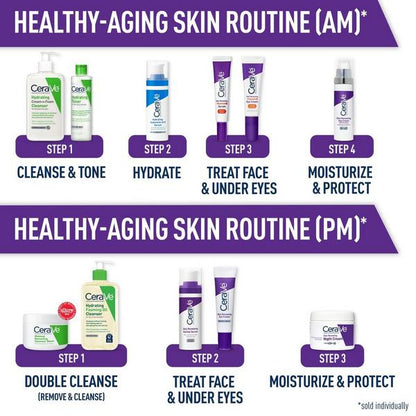 Skin Renewing Vitamin C Eye Cream, Anti-Aging Eye Treatment for Dark Circles & Puffiness