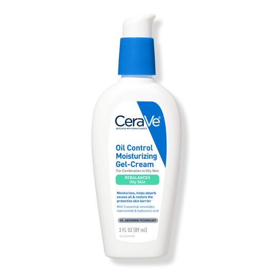 Oil Control Moisturizing Gel-Cream Face Moisturizer for Oily Skin