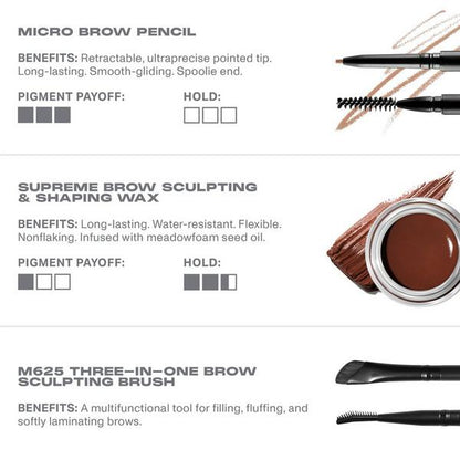 High Archiever Everyday Essentials Brow Kit