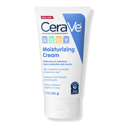 Baby Moisturizing Cream, Gentle Moisturizer for Sensitive Skin & Eczema Prone Skin