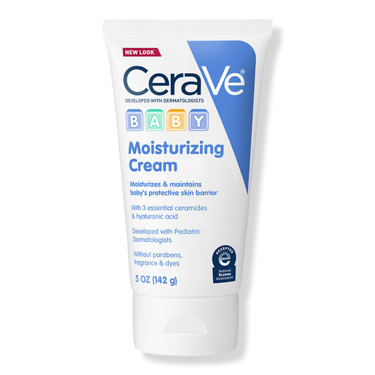 Baby Moisturizing Cream, Gentle Moisturizer for Sensitive Skin & Eczema Prone Skin