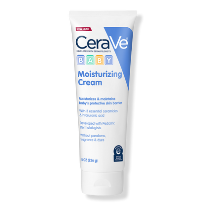 Baby Moisturizing Cream, Gentle Moisturizer for Sensitive Skin & Eczema Prone Skin