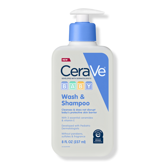 Baby Wash & Shampoo, 2-in-1 Gentle Tear-Free Cleanser for Sensitive Skin & Hair