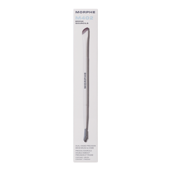 M402 Dual-Ended Precision Brow Brush & Comb