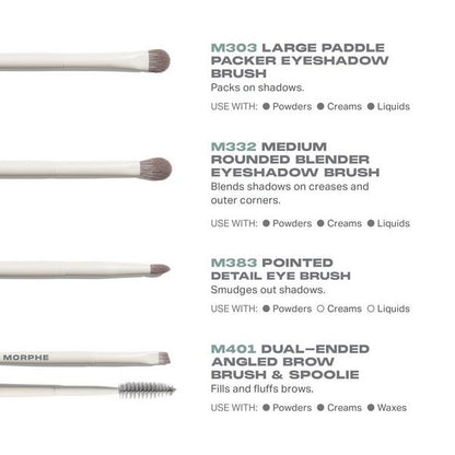Best of Blends 8-Piece Face & Eye Brush Set