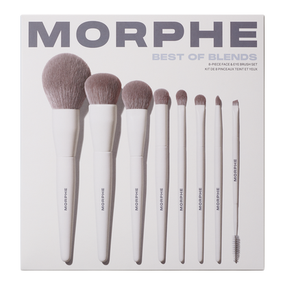 Best of Blends 8-Piece Face & Eye Brush Set