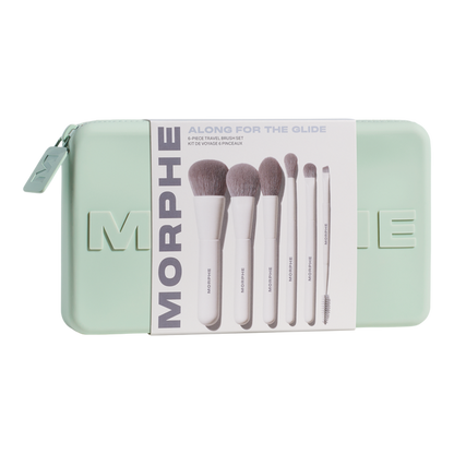 Along for the Glide 6-Piece Travel Brush Set