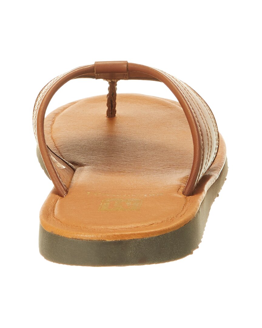 artemio leather flip-flop