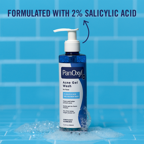 Acne Gel Wash for Face with Salicylic Acid