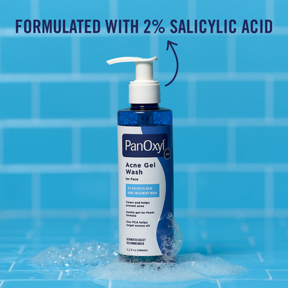 Acne Gel Wash for Face with Salicylic Acid