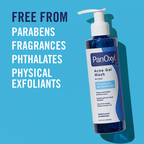 Acne Gel Wash for Face with Salicylic Acid