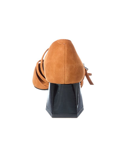 rue suede pump