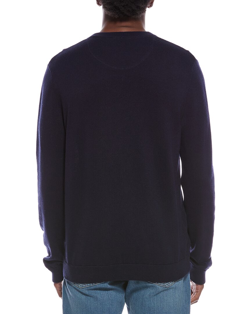wool-blend crewneck sweatshirt