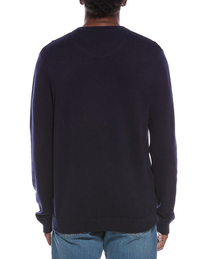 wool-blend crewneck sweatshirt