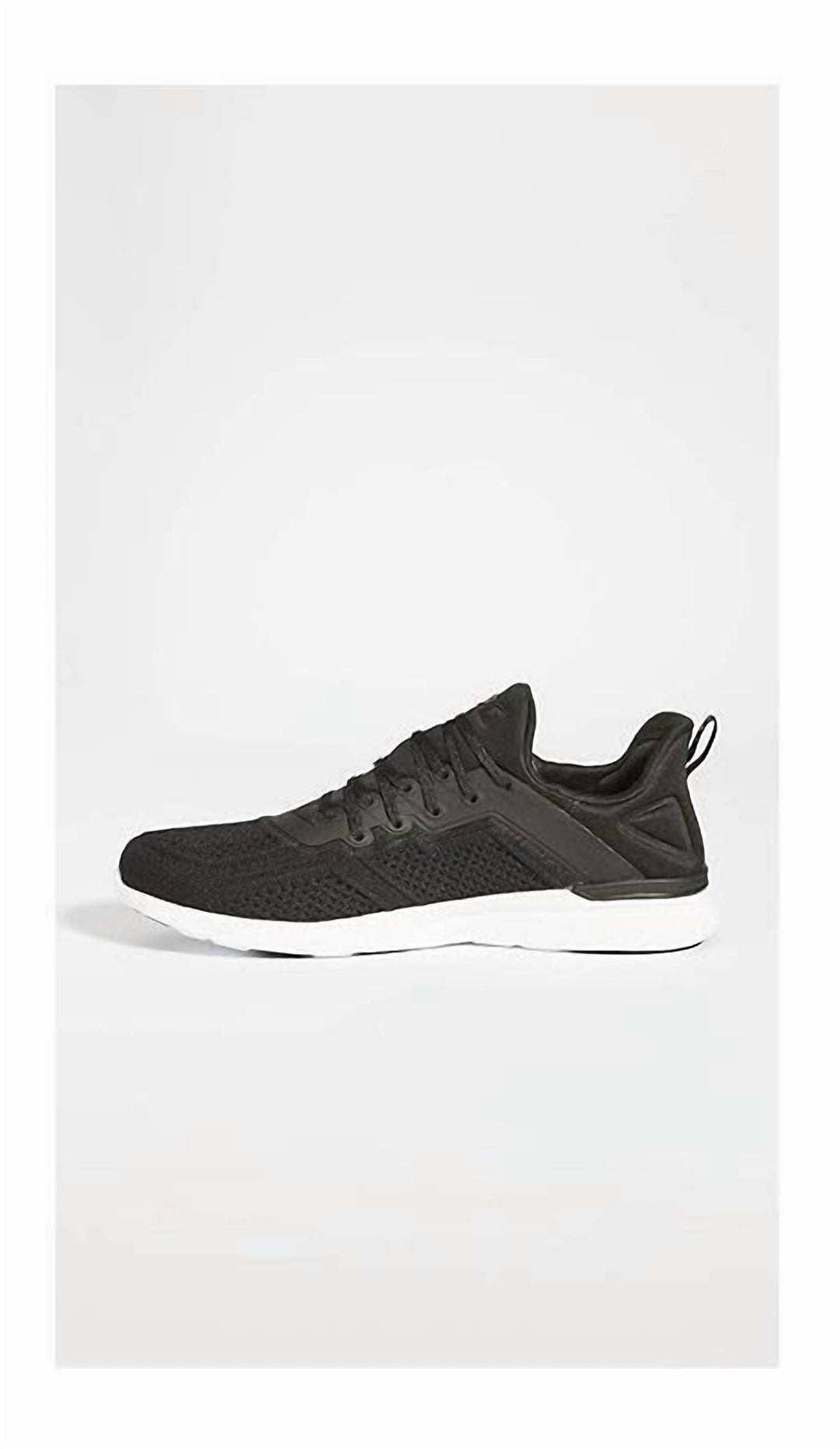 men techloom tracer shoes in black/white
