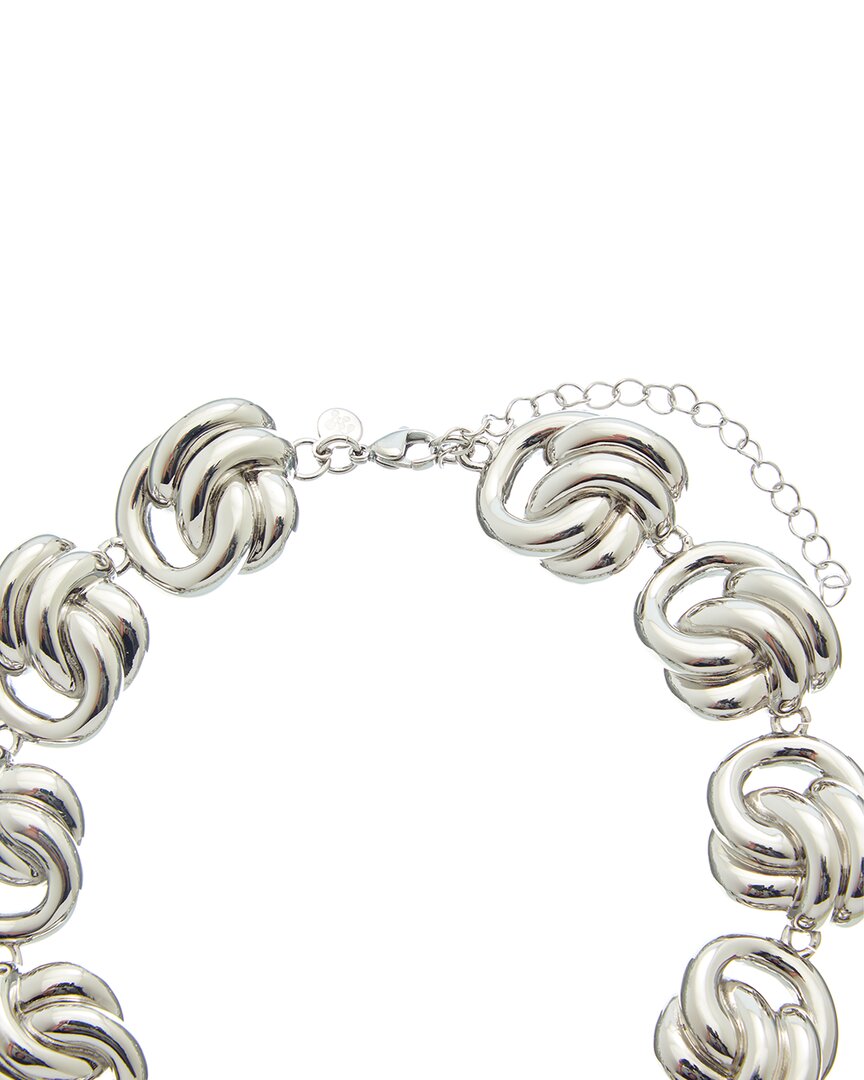 18k plated choker necklace
