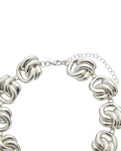 18k plated choker necklace