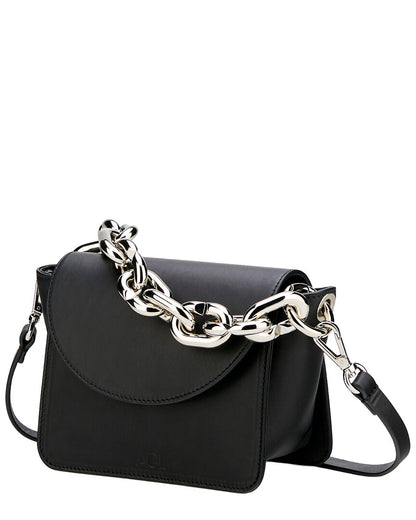 chicchy leather clutch bag
