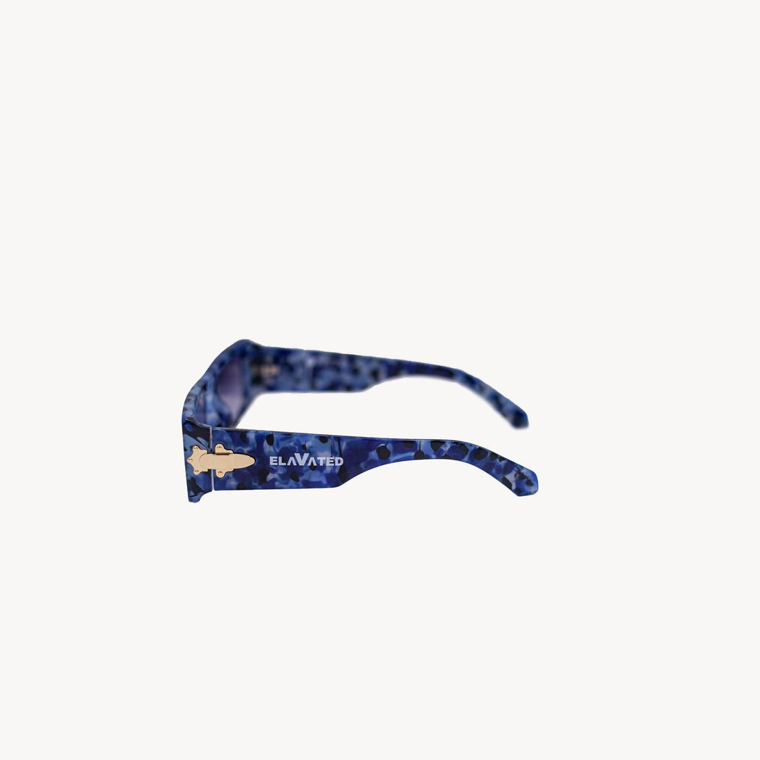 men's elevated sunglasses in bermuda blue