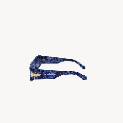 men's elevated sunglasses in bermuda blue