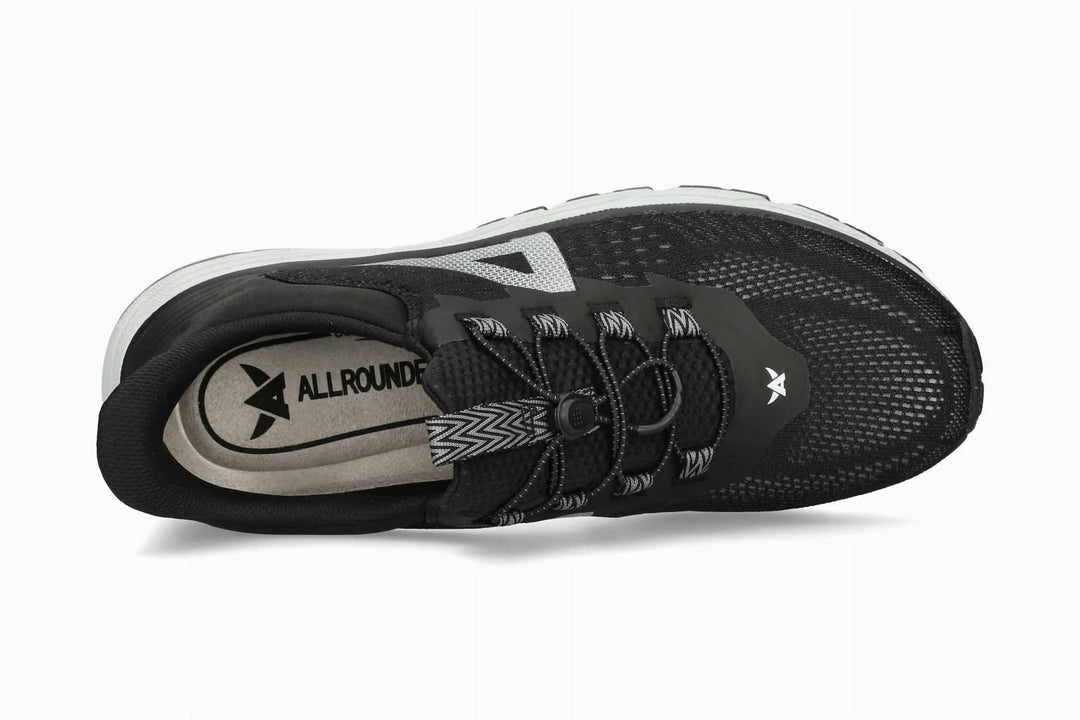 men's acadius shoes in black mesh