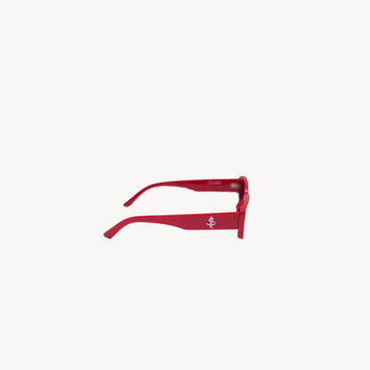 men's i'm worth a lot sunglasses in red lantern
