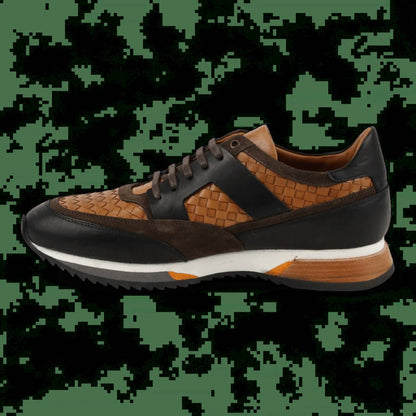 men's aristotle sneakers in brown