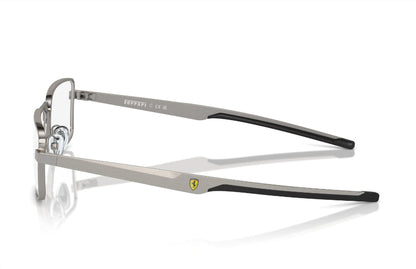 men's 7004 rectangular eyeglasses in grey