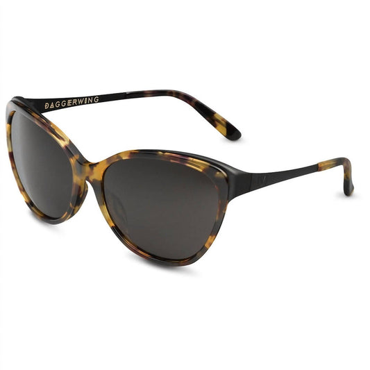 One Size - vintage tortoise - matte black / grey lens