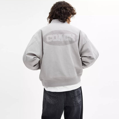 canvas varsity jacket