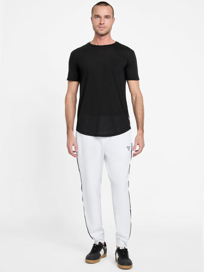 ismael logo-tape color-block joggers