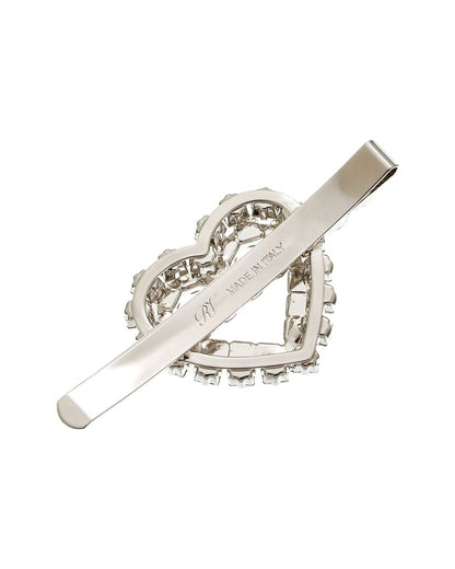 roger viver heart hair clip