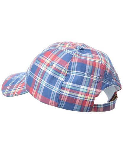 plaid baseball hat
