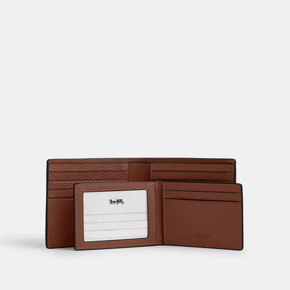 3-in-1 wallet in signature leather