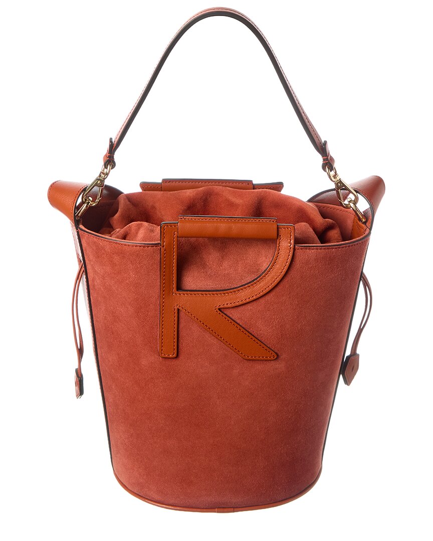 suede bucket bag