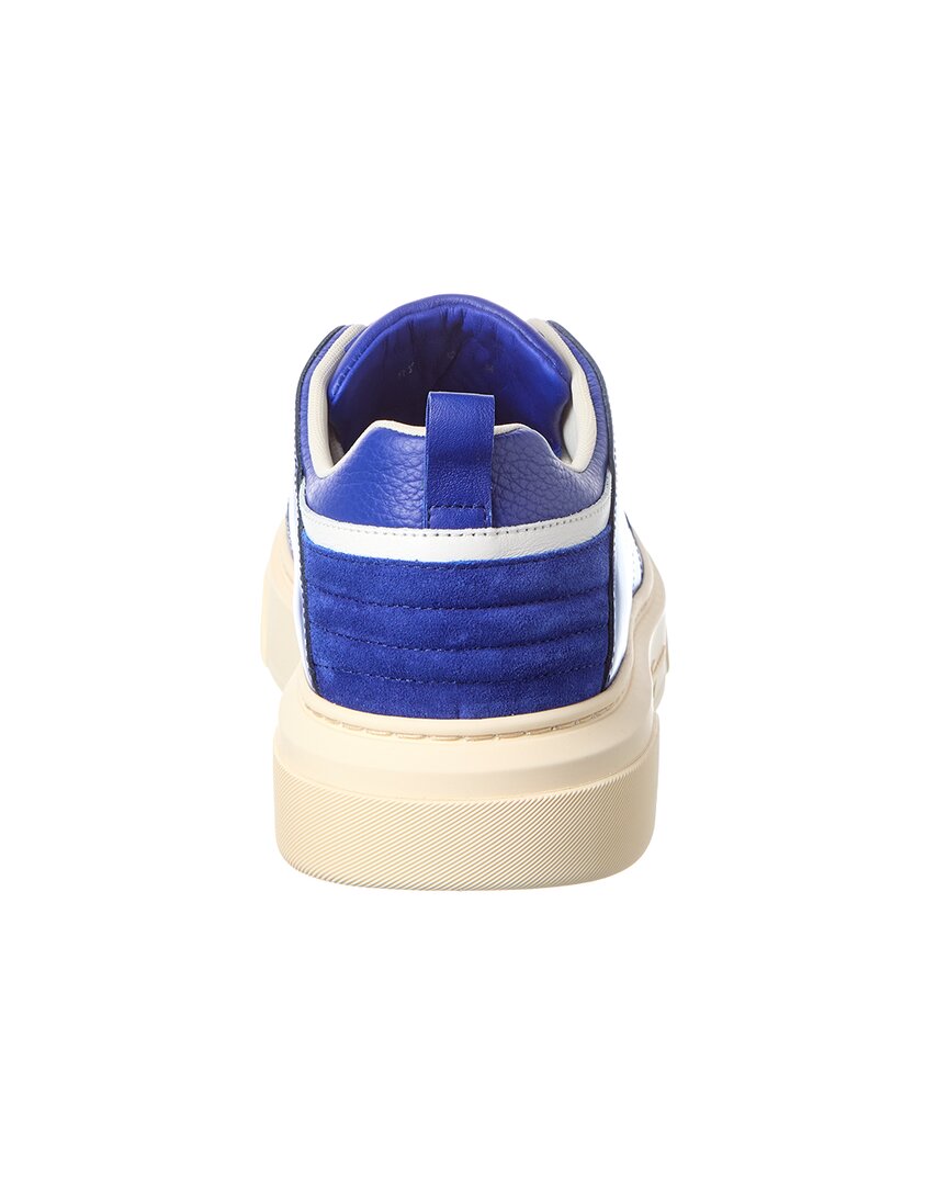 ferragamo leather sneaker