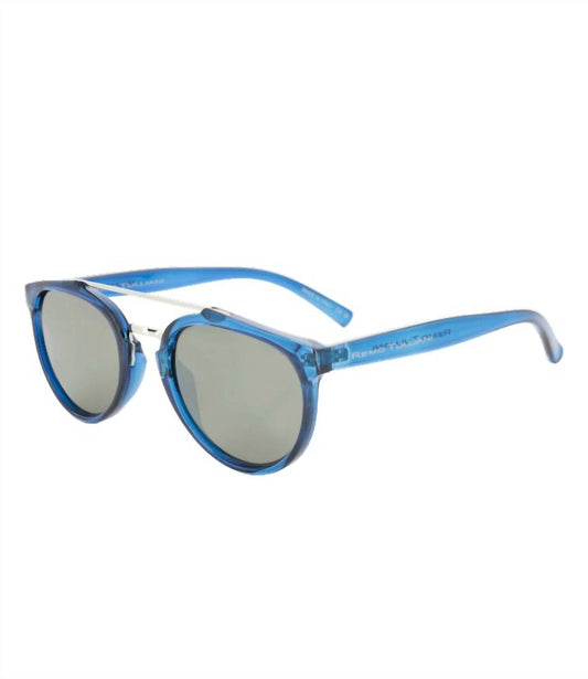 One Size - sapphire/black mirror lens