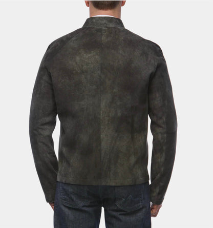 jericho bomber jacket in olive